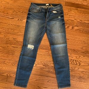 Sneak peak dark wash jeans